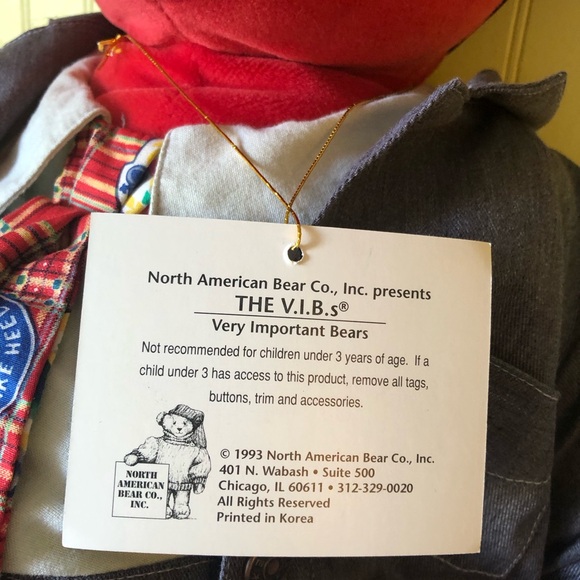 Vintage 1993 Collectible Honeyspooners Ralph Krambear VIB North American Bear Co - Picture 6 of 7